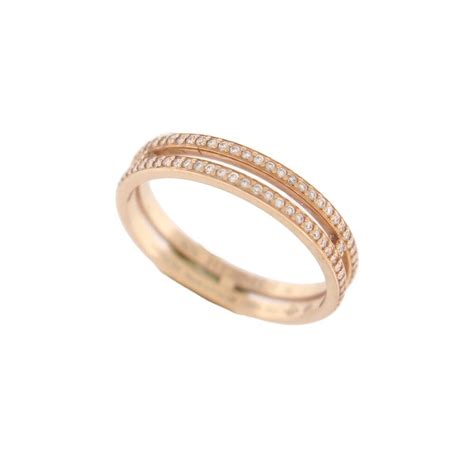 bague ariane hermes|Hermès ring, “Ariane”, pink gold, diamonds. .